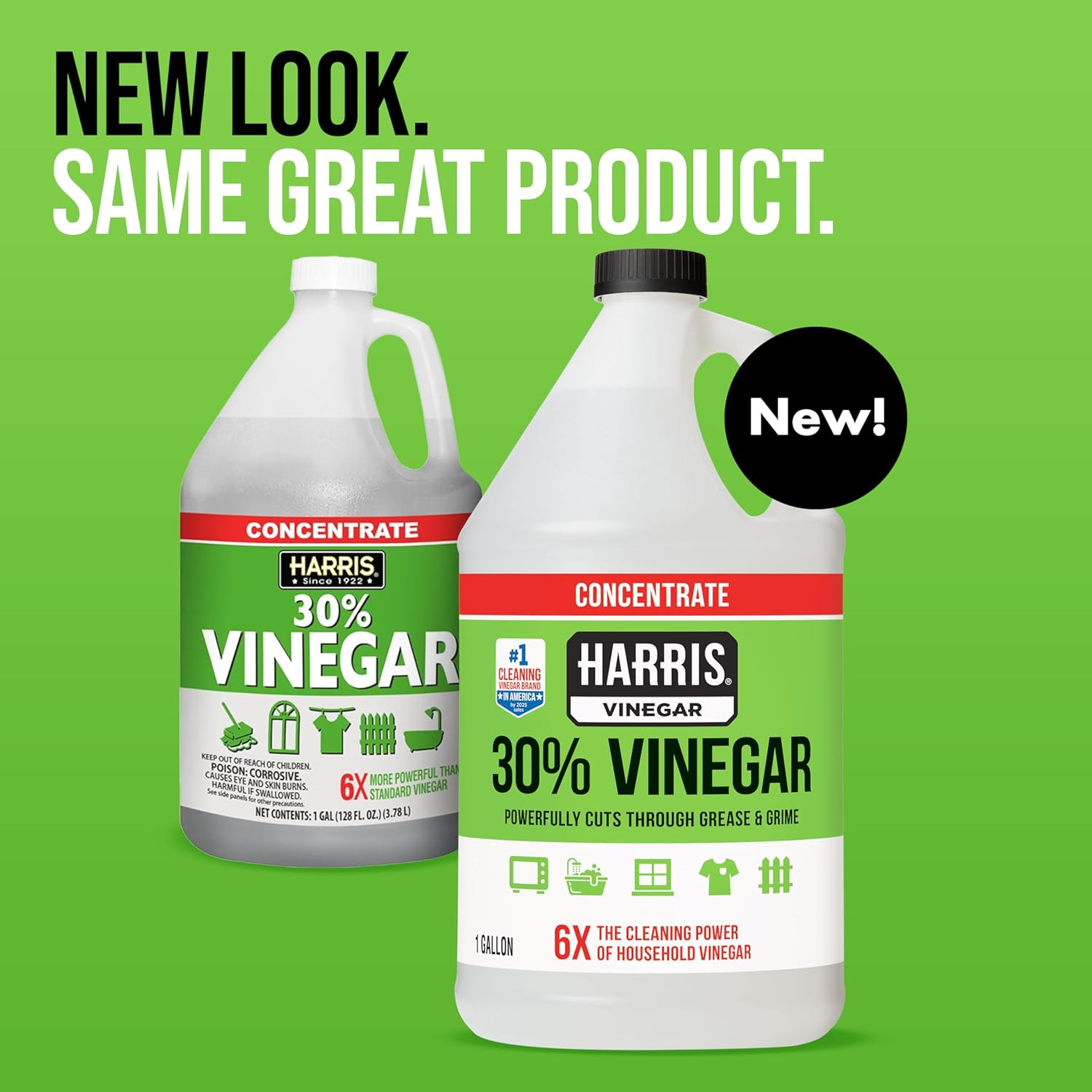 30% Vinegar Concentrated Extra Strength — All Purpose Cleaner for Home, Garden &