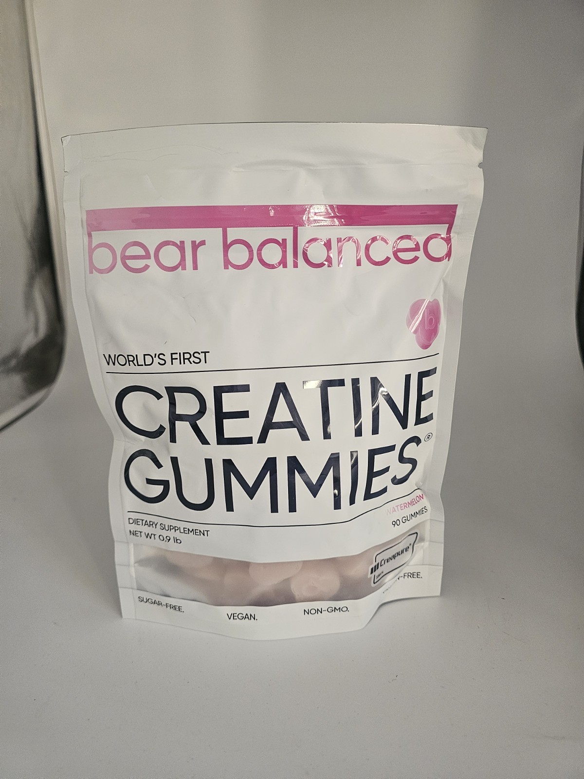 Bear Balanced Creatine Gummies – Watermelon – 90 Ct