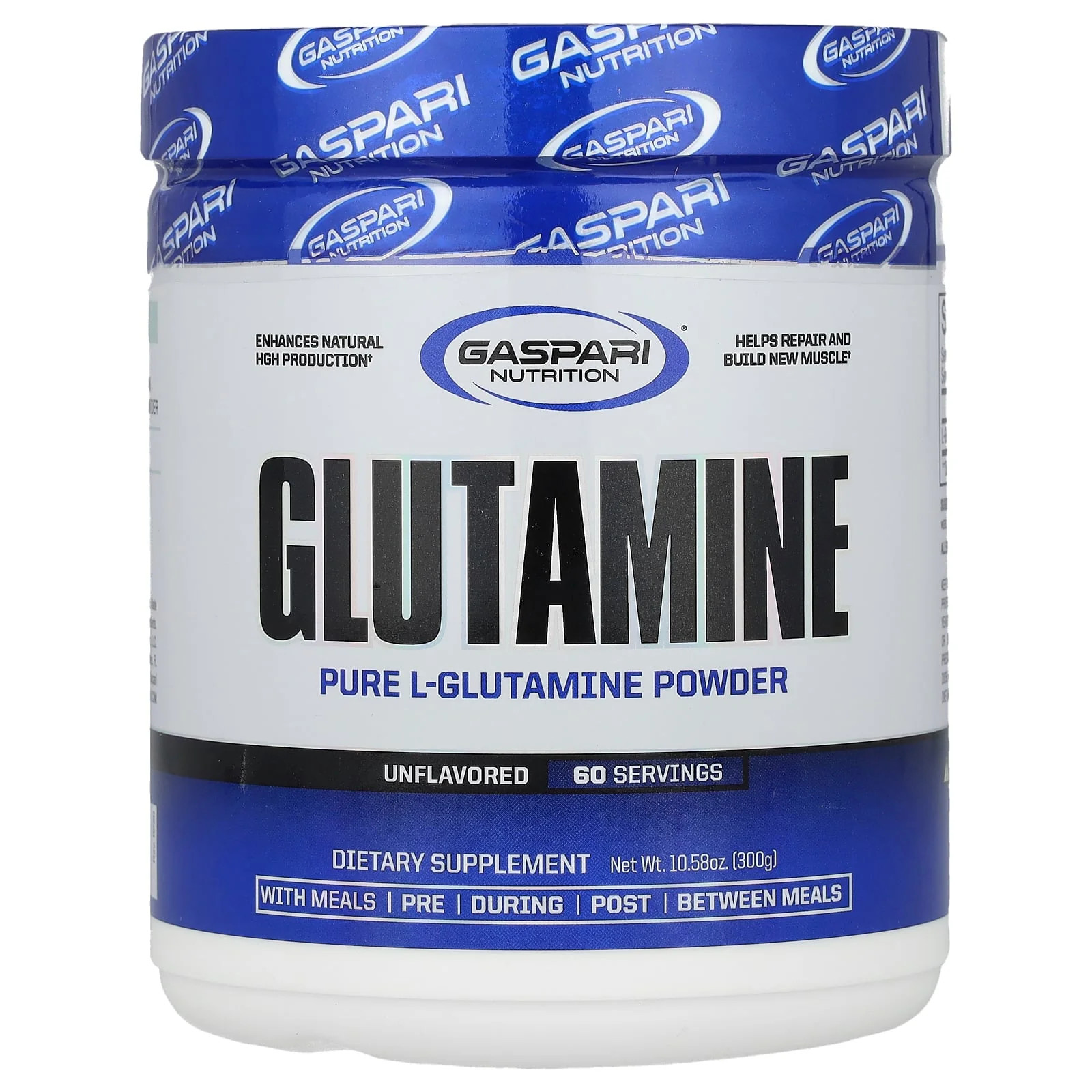 2 X Gaspari Nutrition, Glutamine, Unflavored, 10.58 oz (300 g)