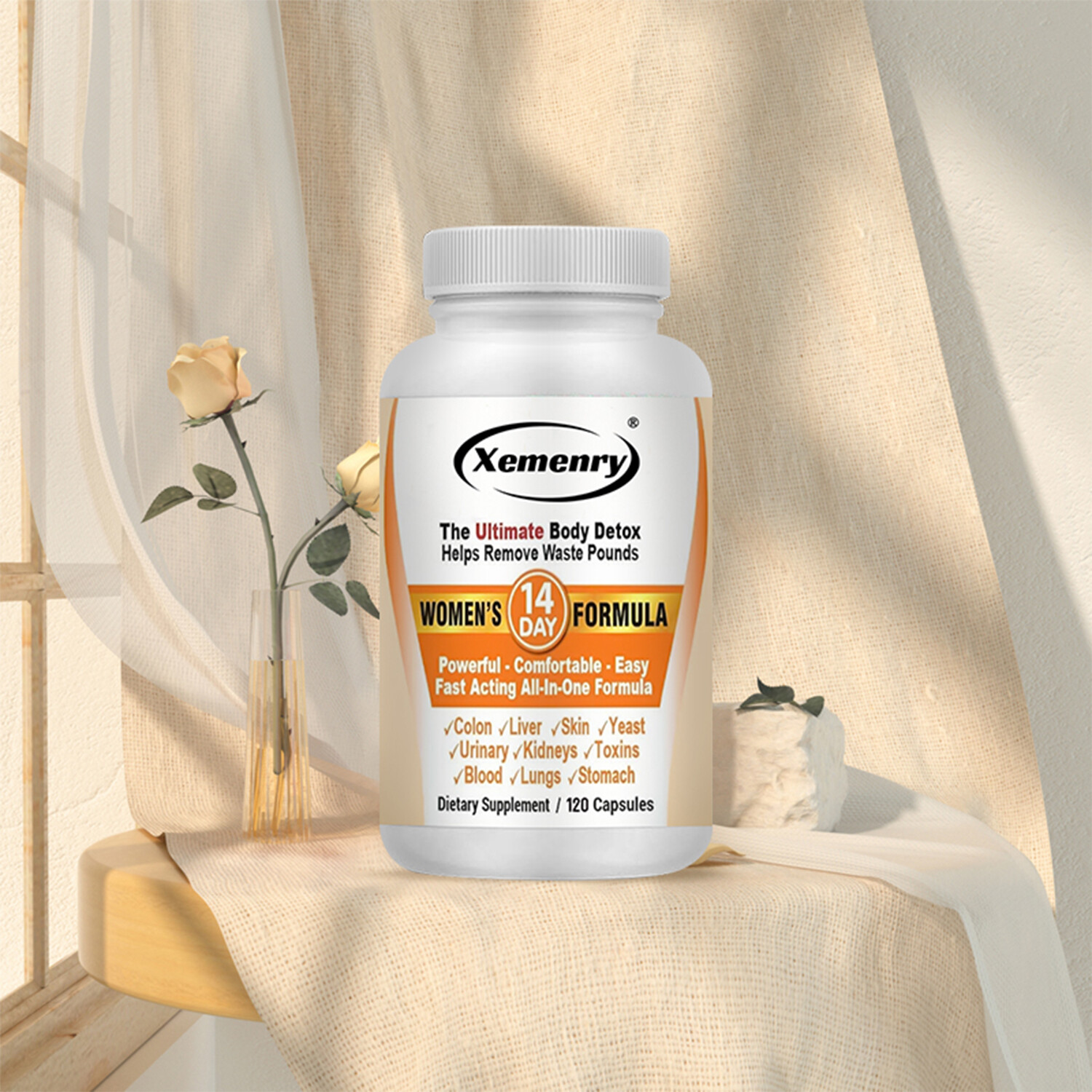 Women’s 14 Day Formula – Colon, Liver, Kidneys, Lungs, Stomach and Urethra Detox