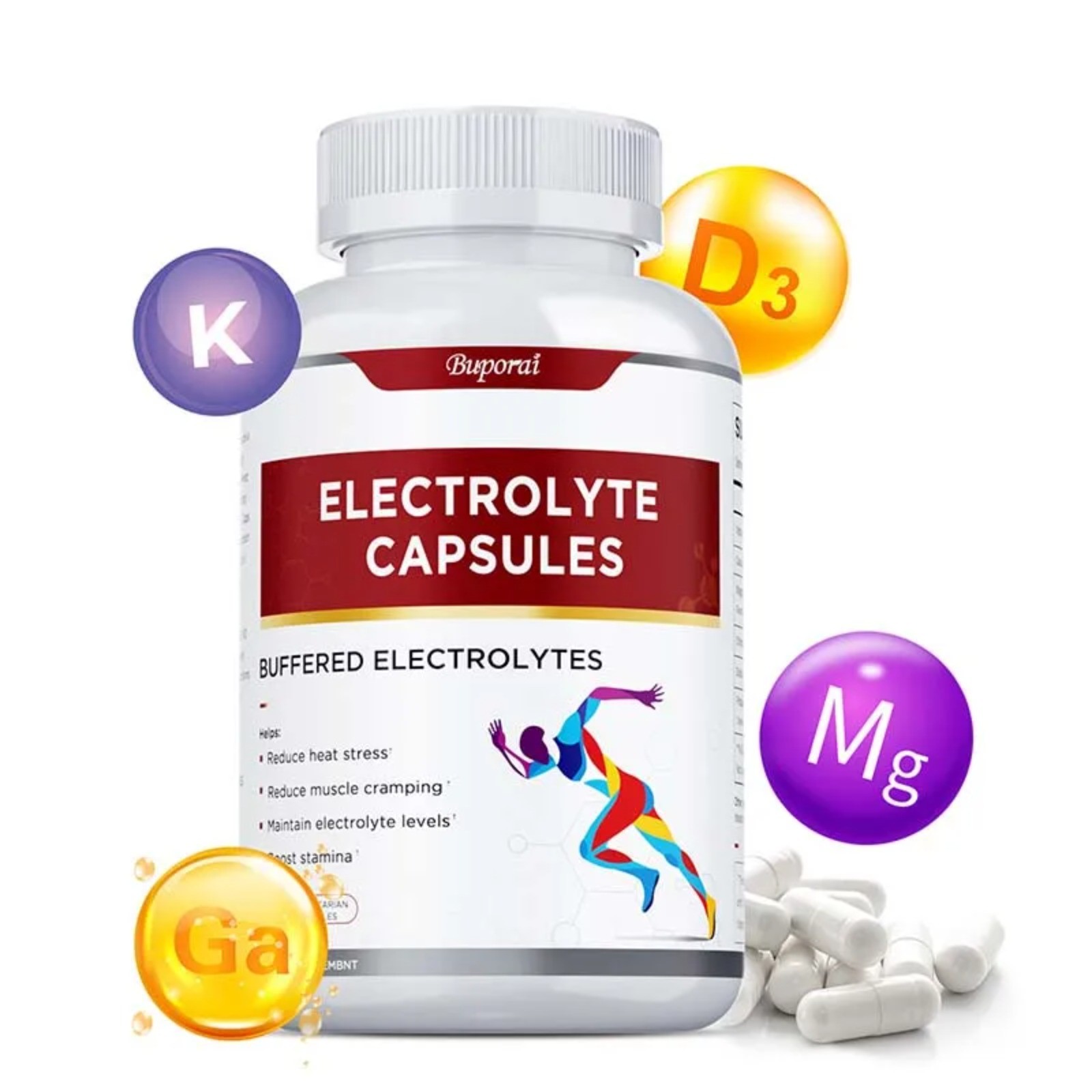 Electrolyte 120pcs – Boost Endurance Muscle Recovery, Reduce Heat Stress