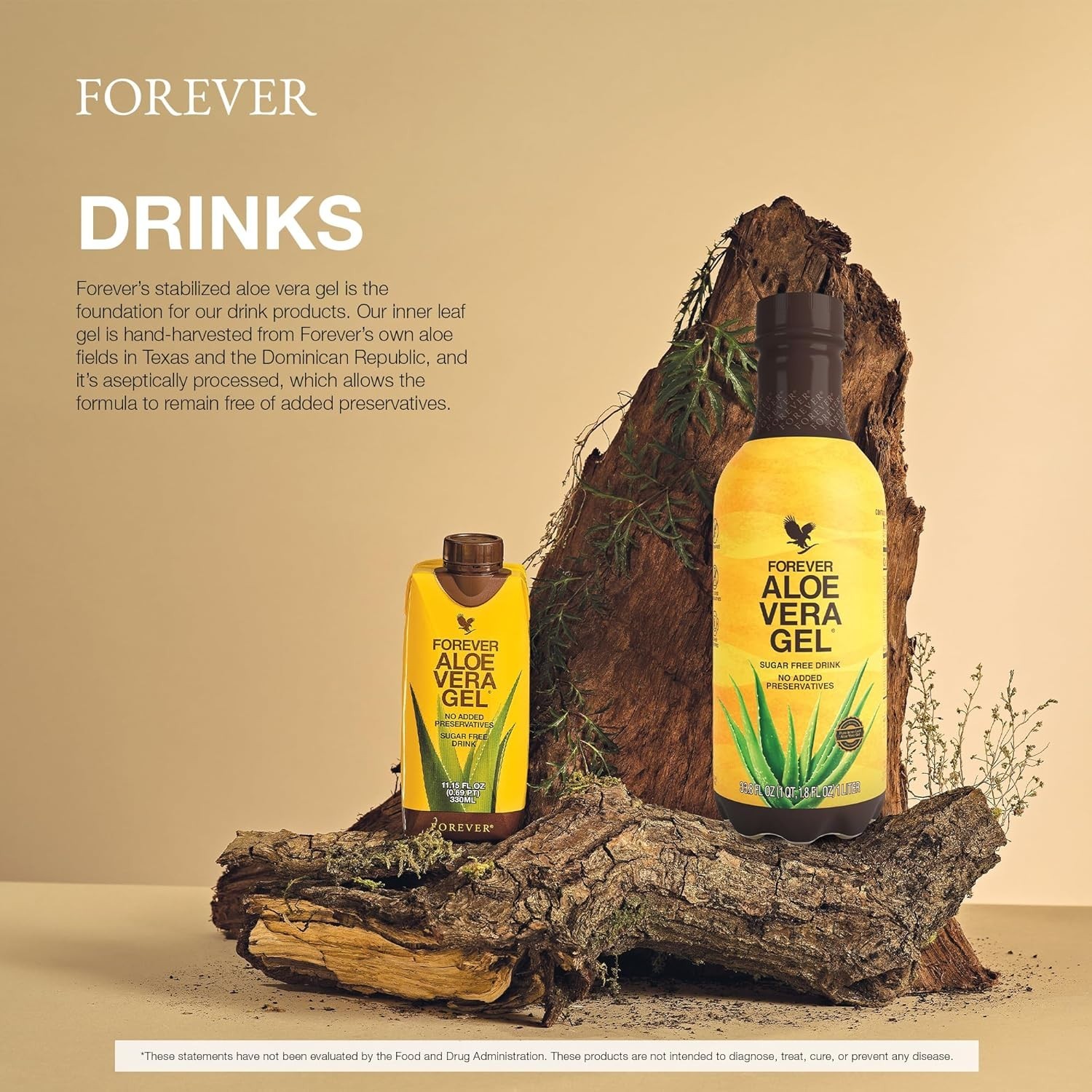 Forever Aloe Vera Gel Minis – 12 packs/0.33ml each. To GO size. KOSHER/HALAL