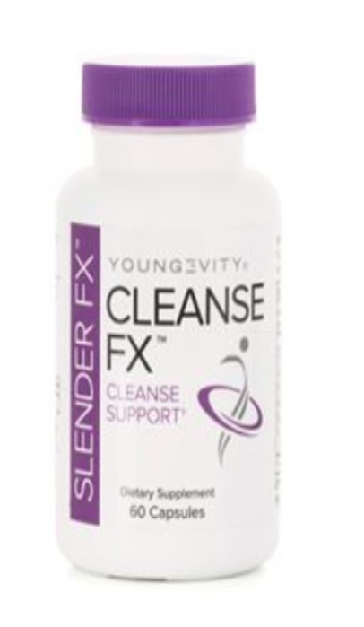 Youngevity Sandra Slender FX Cleanse FX 60 capsules 4 Pack