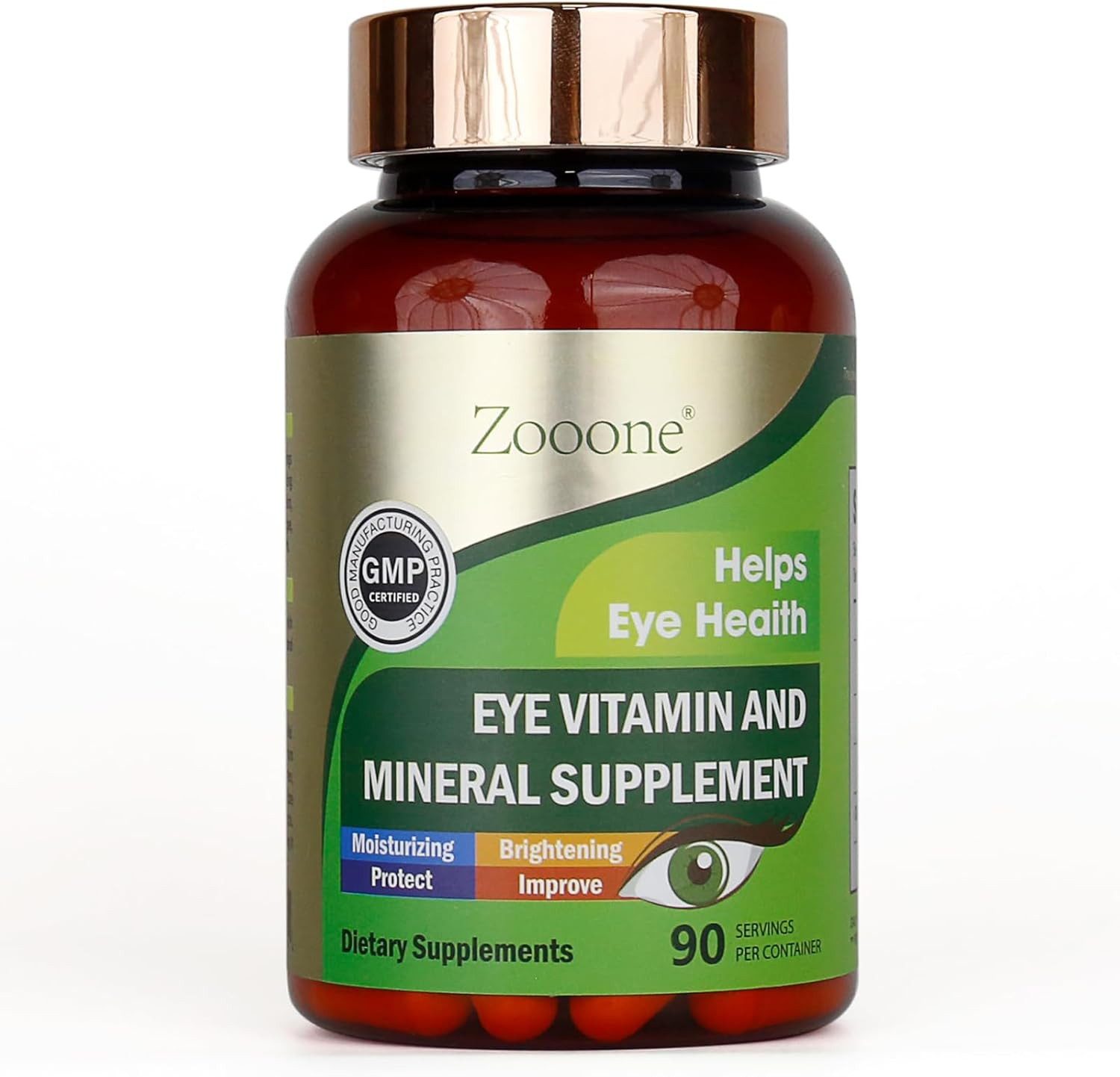 – Lutein Eye Vitamins Supplement for Macular Health and Dry Eye, Contains Lutein