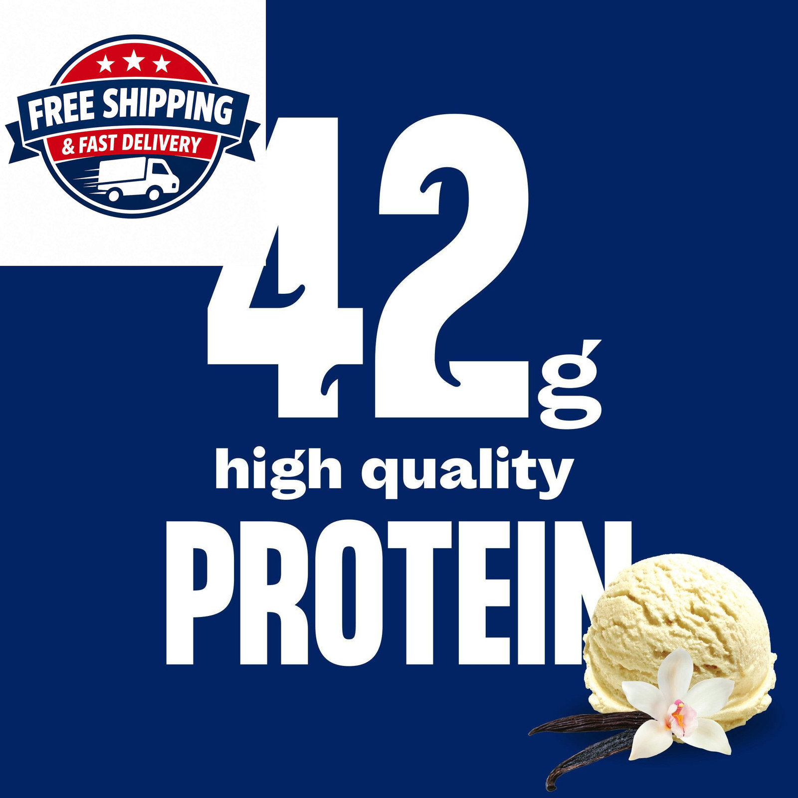 Core Power Elite High Protein Shake, Vanilla, 42g Bottle, 14oz, 12 Pack