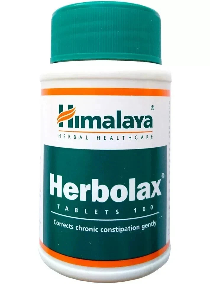 Himalaya Herbolax 100 Tabs x10 | Natural Digestive Support Exp 01/2029 Best Rate