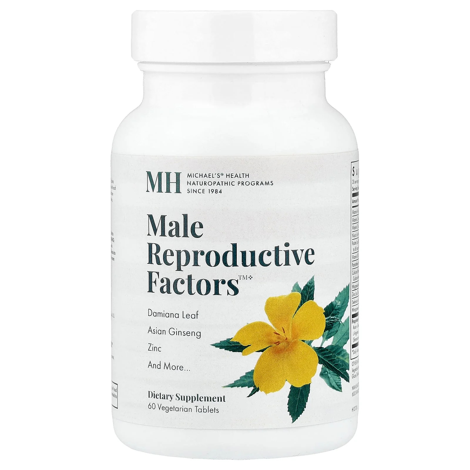 2 X Michael’s Health, Male Reproductive Factors�, 60 Vegetarian Tablets