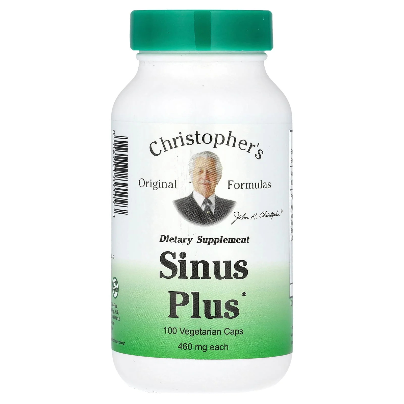 2 X Christopher’s Original Formulas, Sinus Plus, 100 Vegetarian Caps