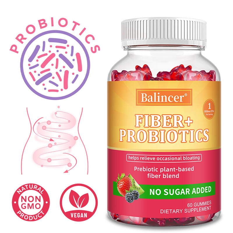 Fiber Probiotic Capsules, Intestinal Health, Constipation Treatment