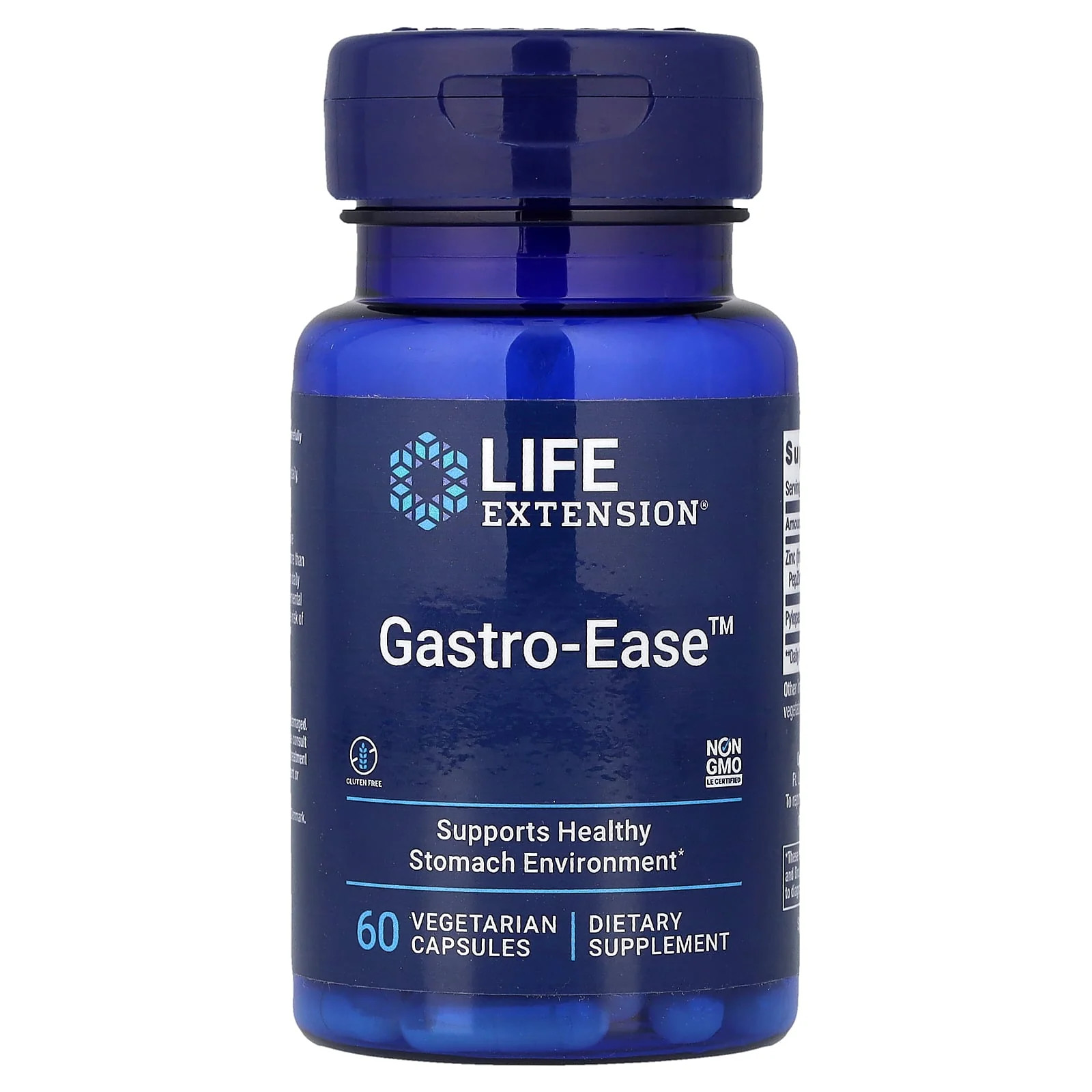 2 X Life Extension, Gastro-Ease�, 60 Vegetarian Capsules
