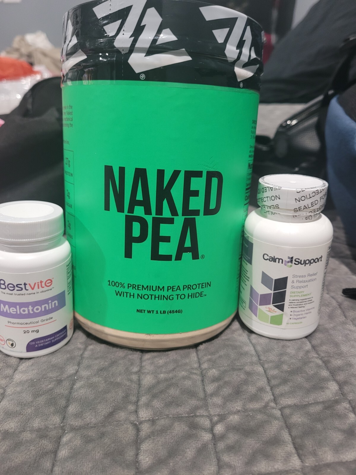 Naked Pea Protein Powder 1LB Vegan/Plant Based All Natural 09/2025…SEALED