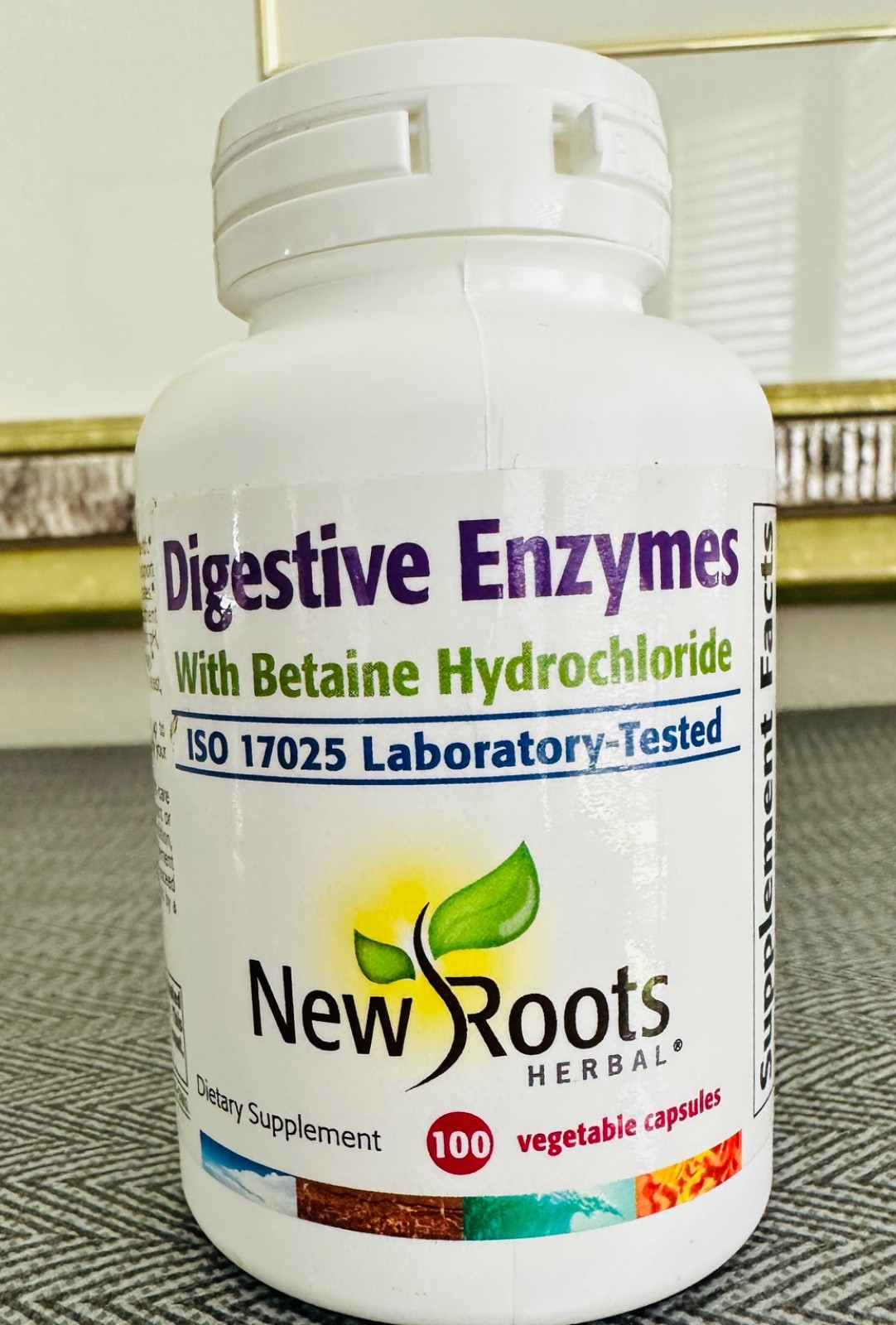 Ox Bile Digestive Enzymes 100 Caps Betaine HCl Papain Pepsin 09/2026 Sealed