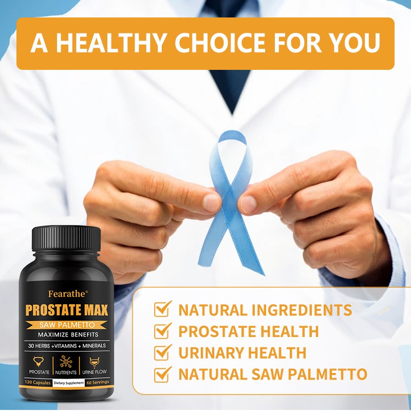 Prostate Max Supports Prostate Health Strengthen Immune System 120 Capsules US