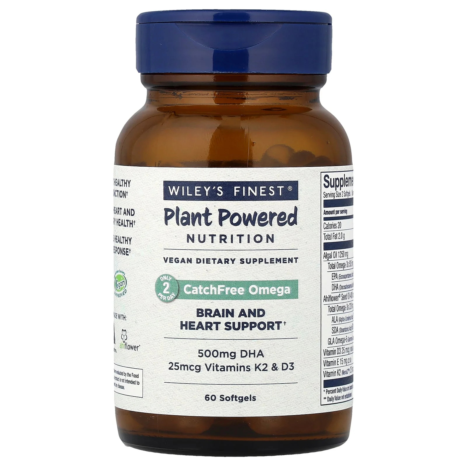 2 X Wiley’s Finest, CatchFree Omega, 60 Softgels