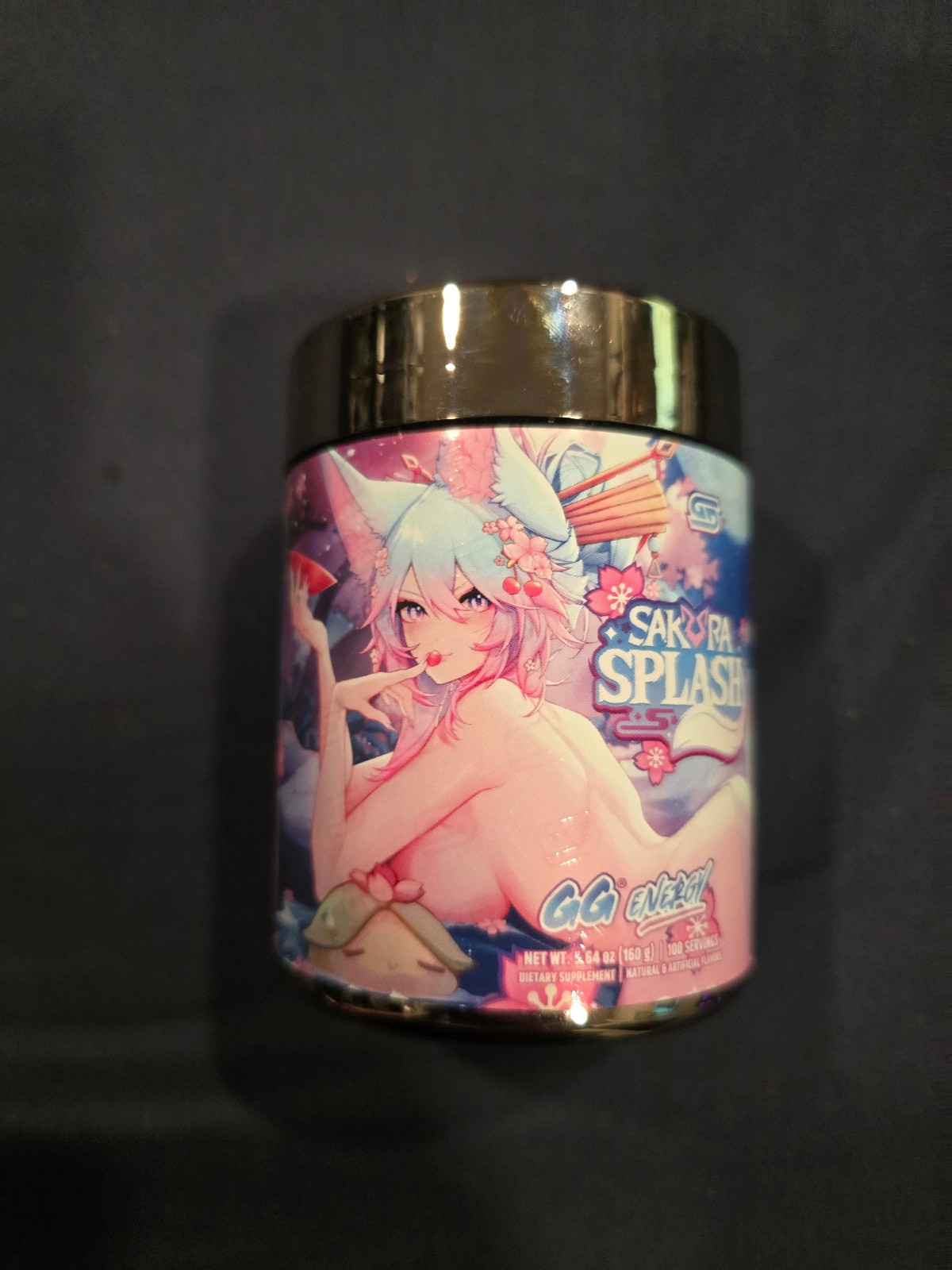 EMPTY Gamersupps Waifu Tub Rare Silvervale Sakura Splash Tub