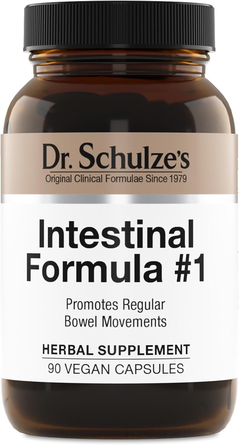 Dr. Schulze’S Intestinal Formula #1 – Bowel Movement Supplement for Colon Health