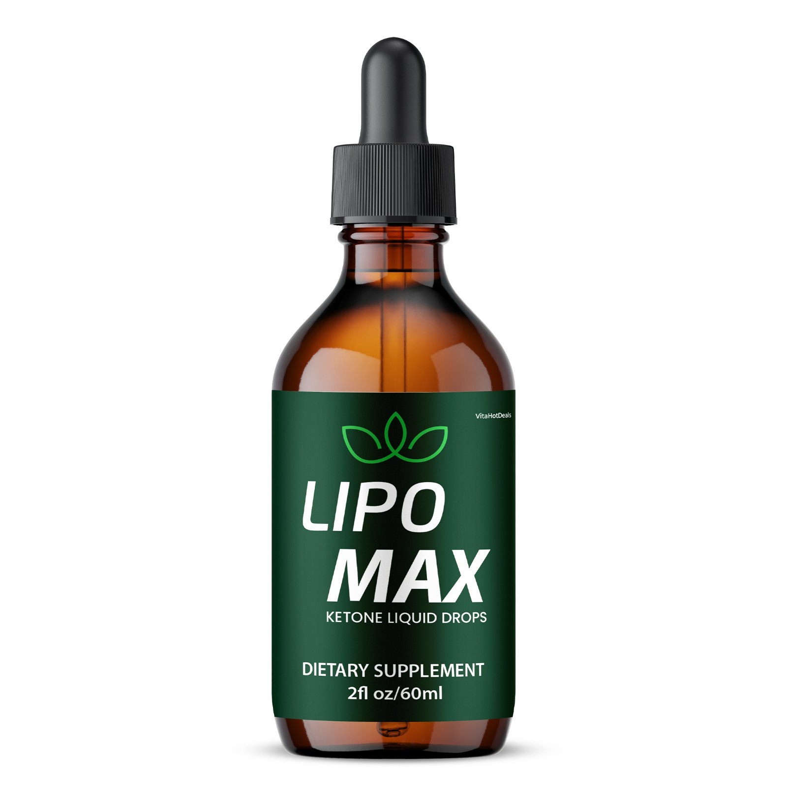 Lipo Max Liquid Supplement, All Natural Max Strength, LipoMax Drops (3 Pack)