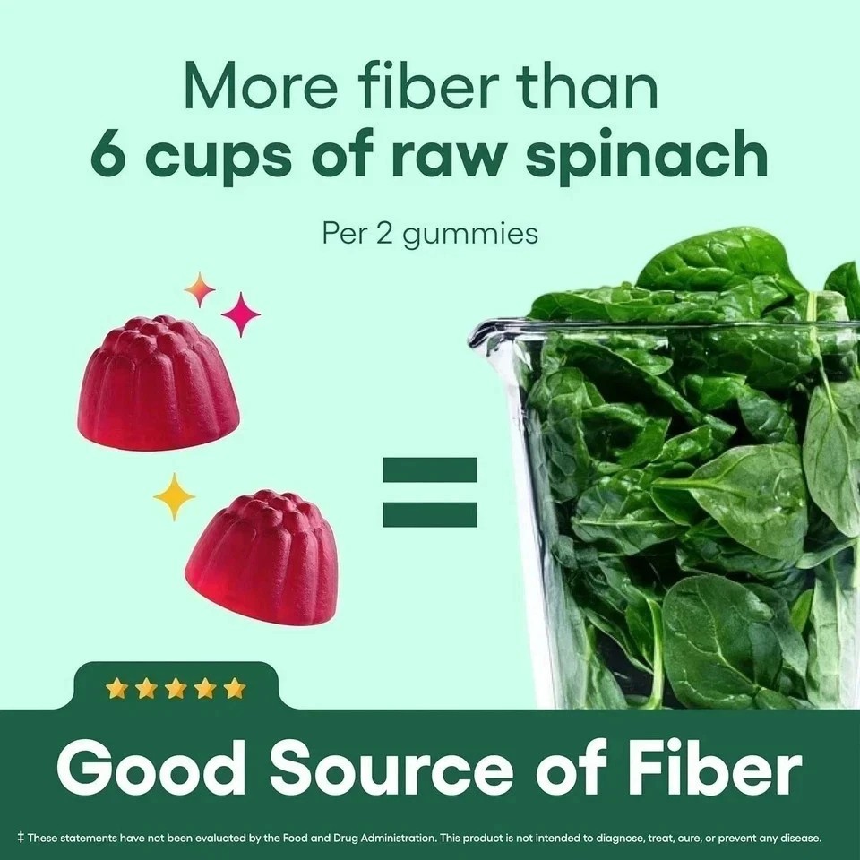 Physician’s Choice Fiber Gummy Vitamins 3-Pack: Digestive Wellness & Regularity