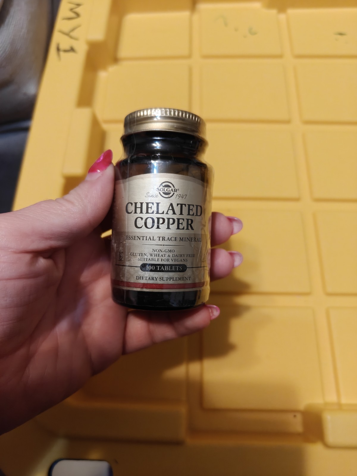 PK2- Solgar Chelated Copper 100 Tablets