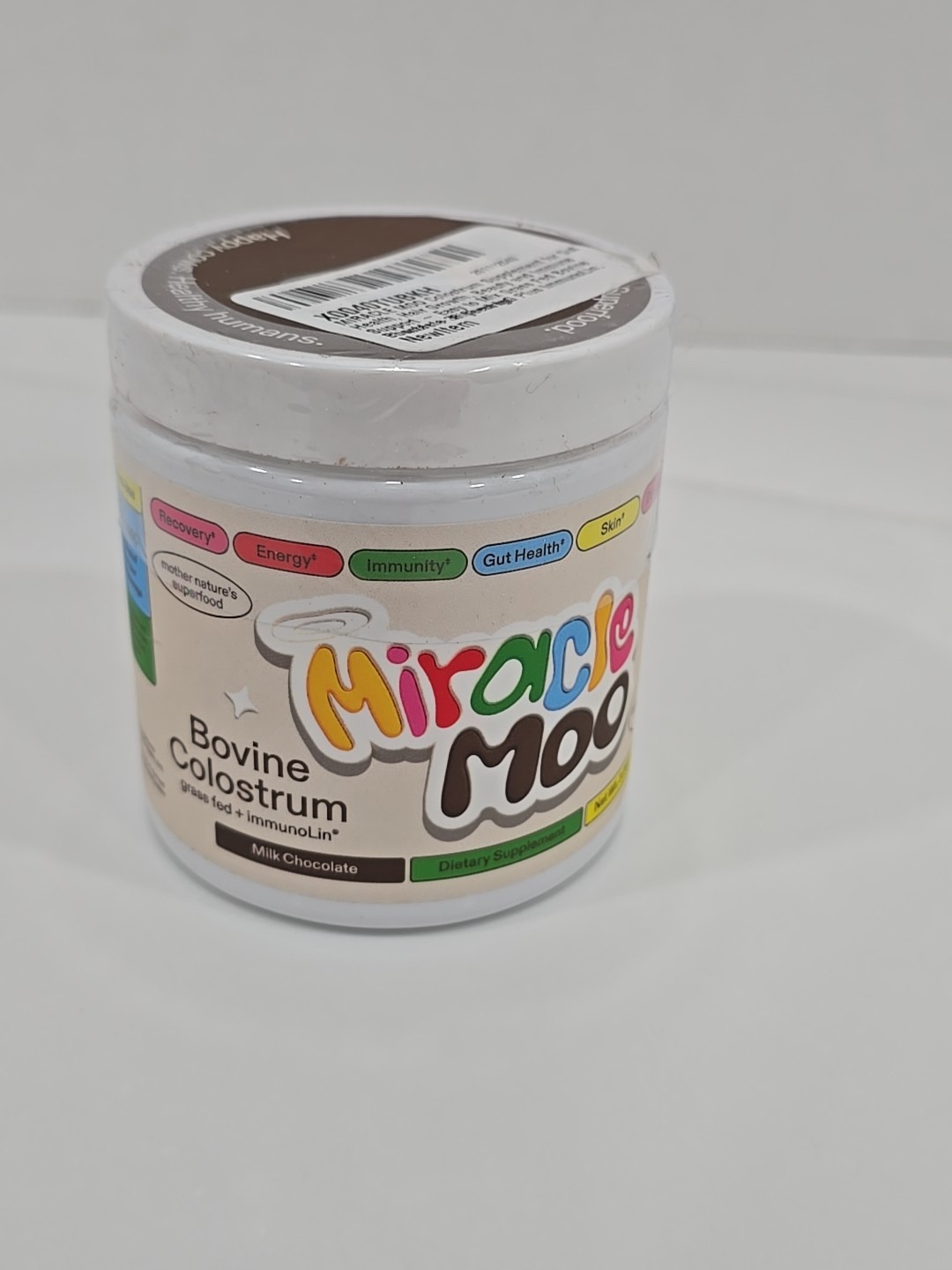 🔥 Miracle Moo Colostrum Powder Milk Chocolate 30 servings New Sealed 02/2027