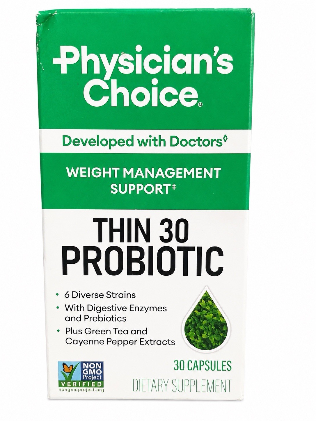 Physician’s Choice Thin 30 Probiotic Electrolytes Capsules – 30 Count…