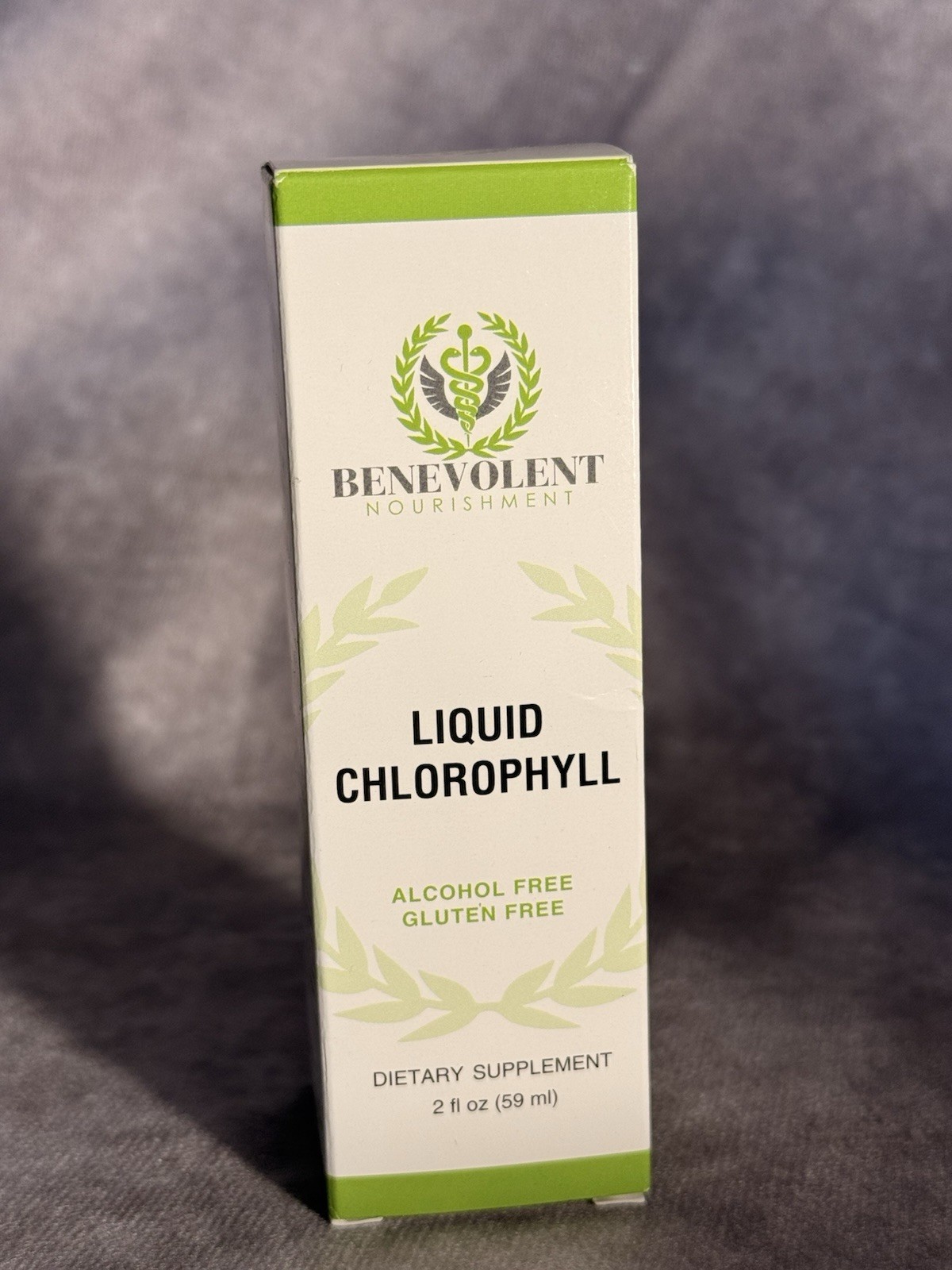 Benevolent Nourishment Liquid Chlorophyll Alcohol Free Gluten-Free 2oz