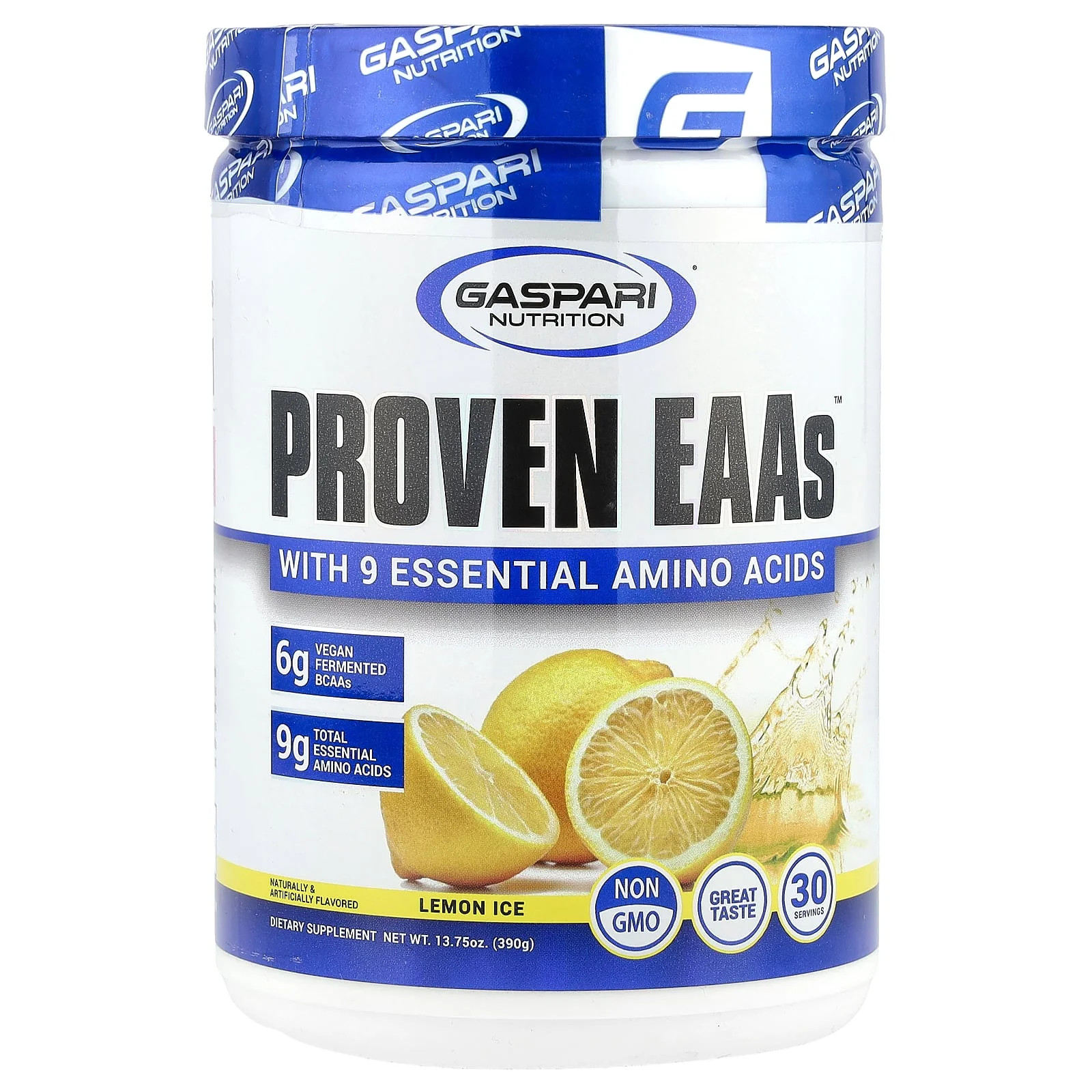 2 X Gaspari Nutrition, Proven EAAs�, Lemon Ice, 13.75 oz (390 g)