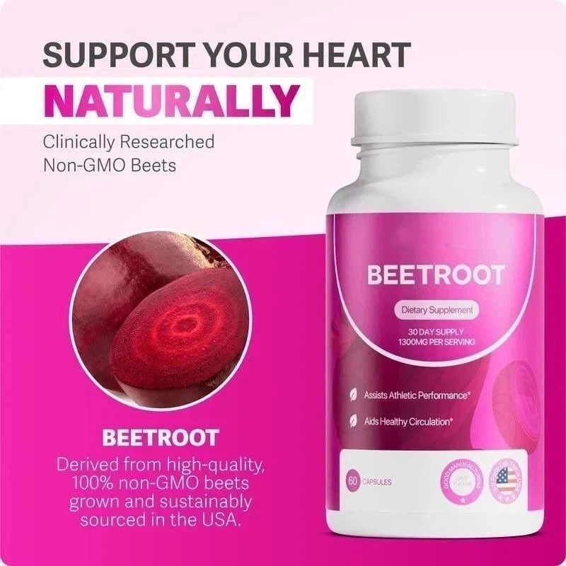 2Bottles Rosabella Organic Beet Root Natural Energy Boost Blood Pressure