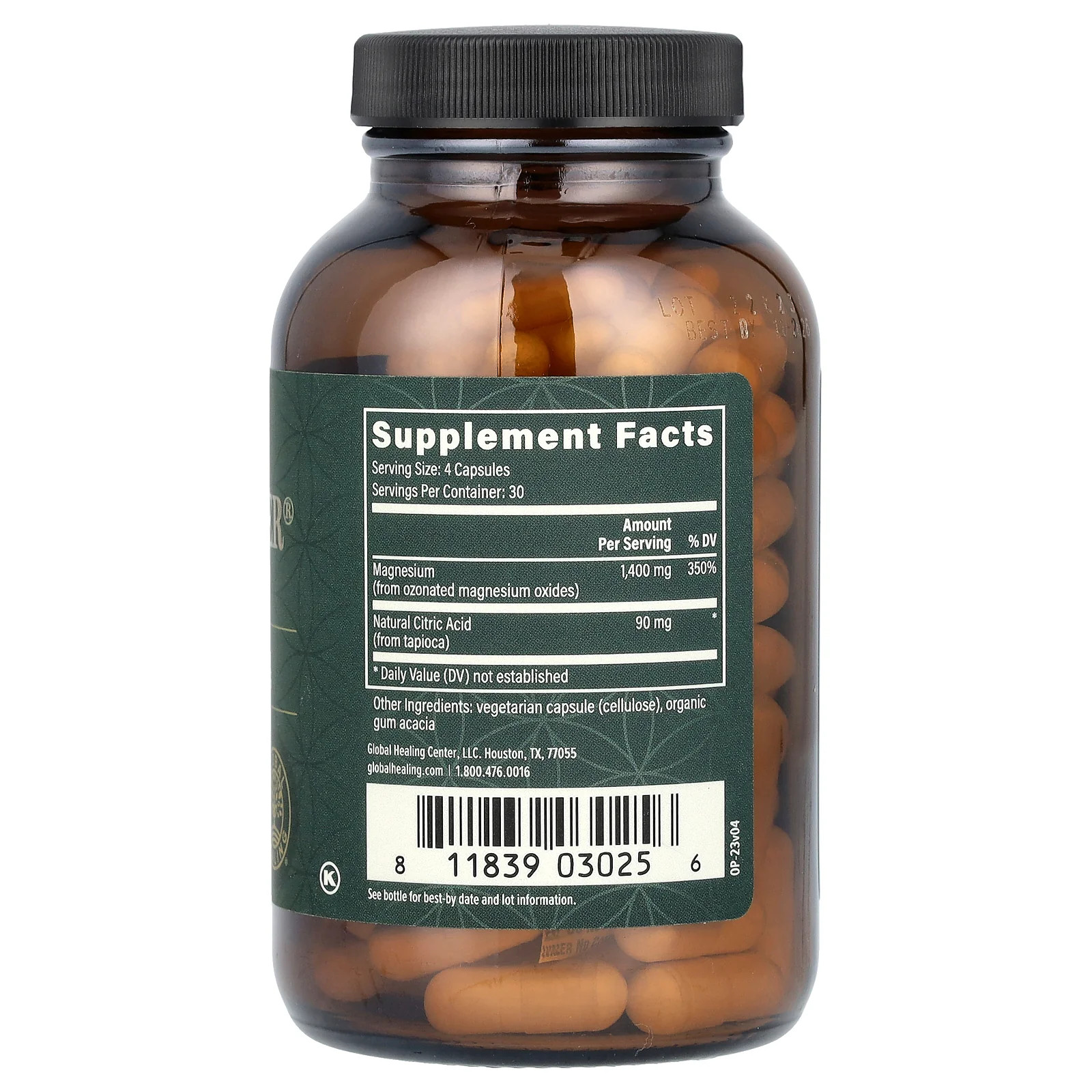 2 X Global Healing, Oxygen-Based Oxy-Powder, 120 Capsules