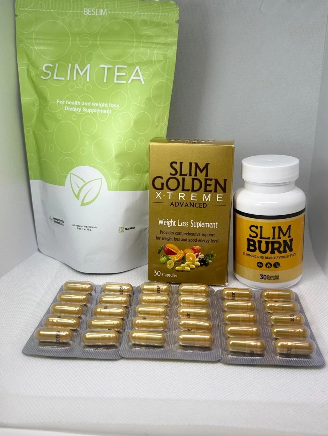 SLIM GOLDEN XTREME ADVANCE 100% NATURAL COMBO
