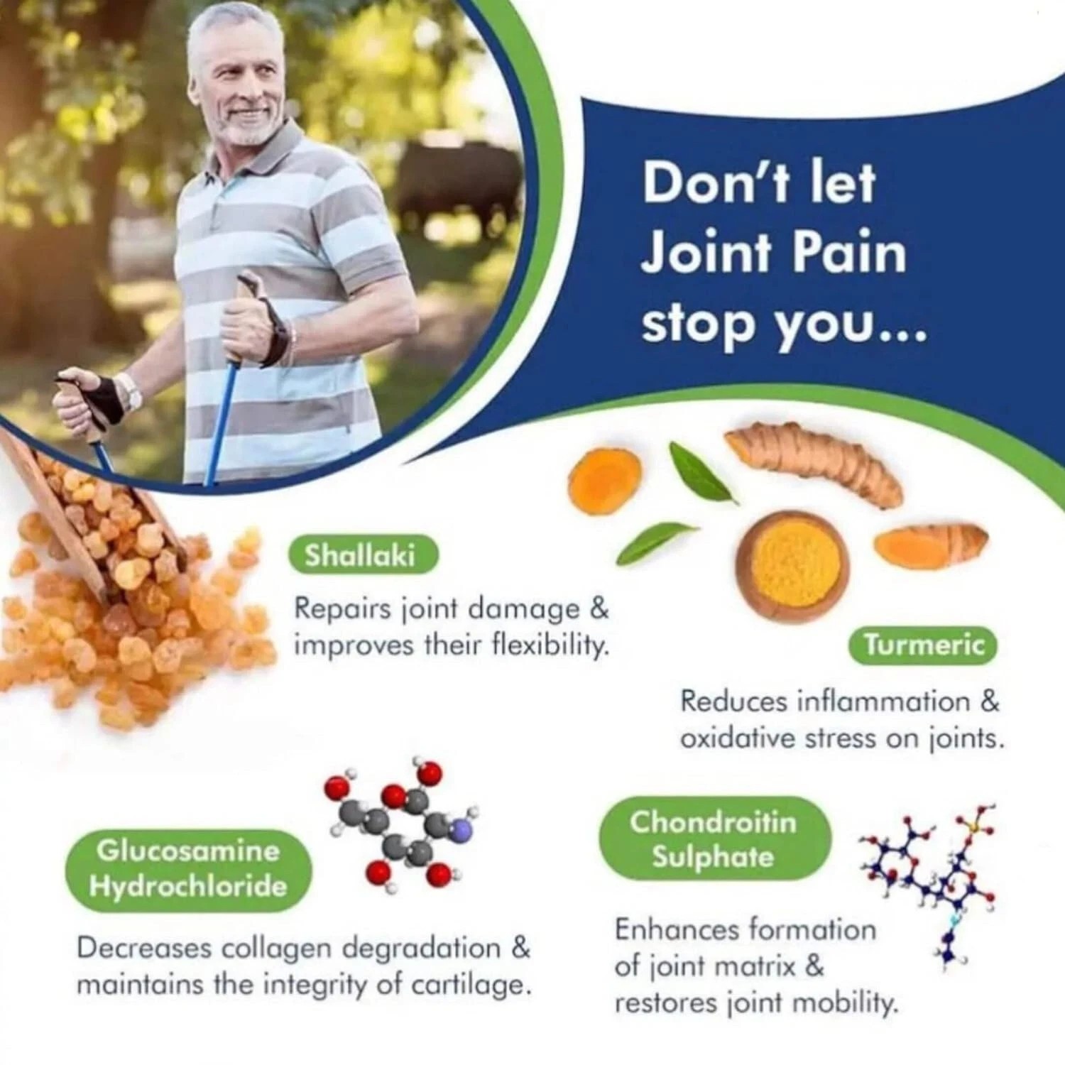 Go 365 Nutra Tablet Joint Health & Pain Relief (Pack of 3 x 30 Tablets)