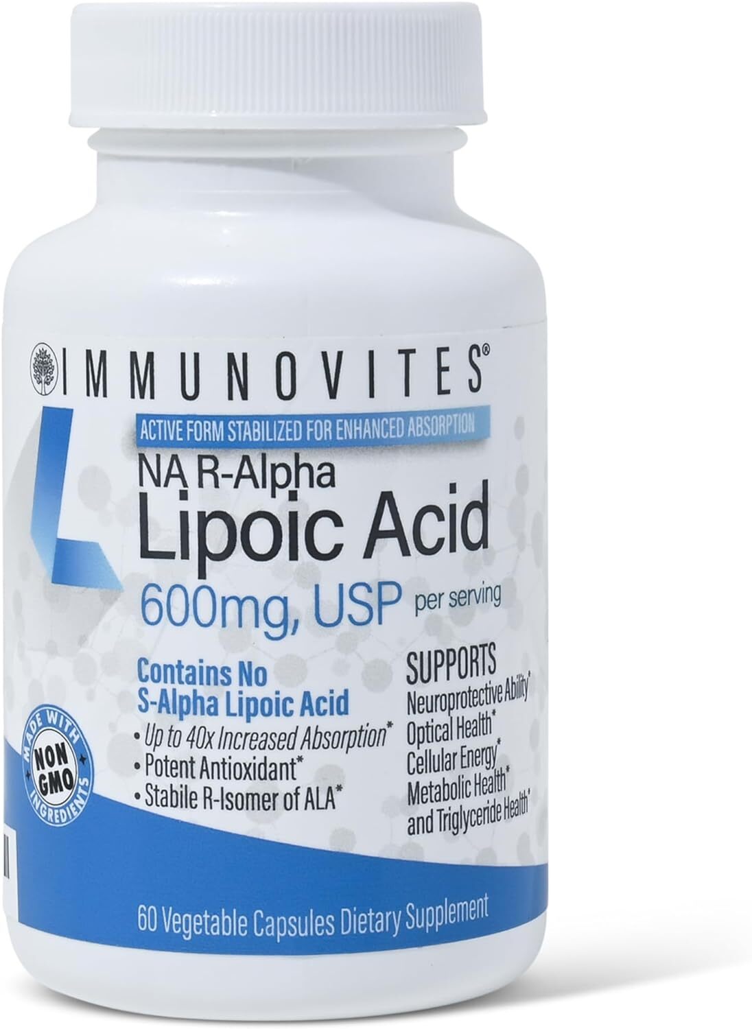 Stabilized R-alpha Lipoic Acid ((True)) 600Mg Per Serving [[High Pot