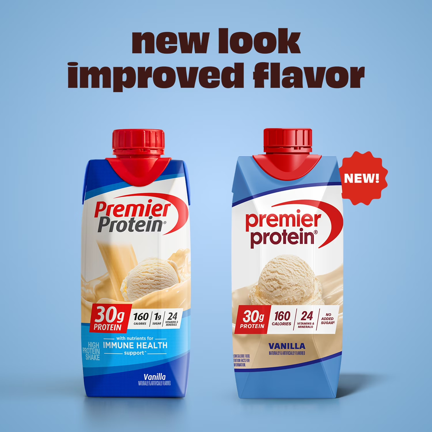 (4 Pack) Premier Protein Shake Vanilla – 11 fl oz Shakes Bulk Value Set