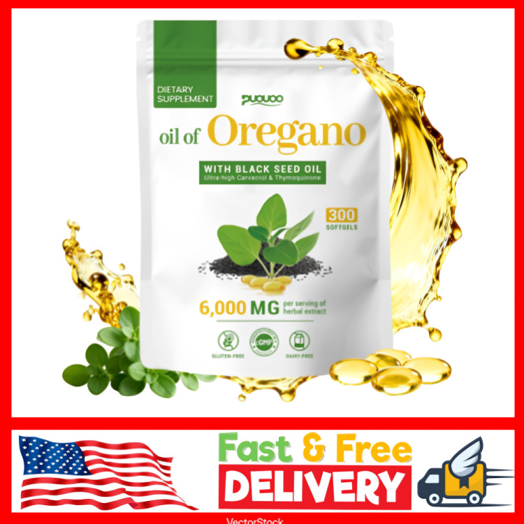 Resilia Oil Of Oregano With Black Seed Oil 6,000MG