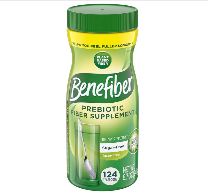 Benefiber Daily Prebiotic Fiber Supplement Powder for Digestiv 124 Teaspoons