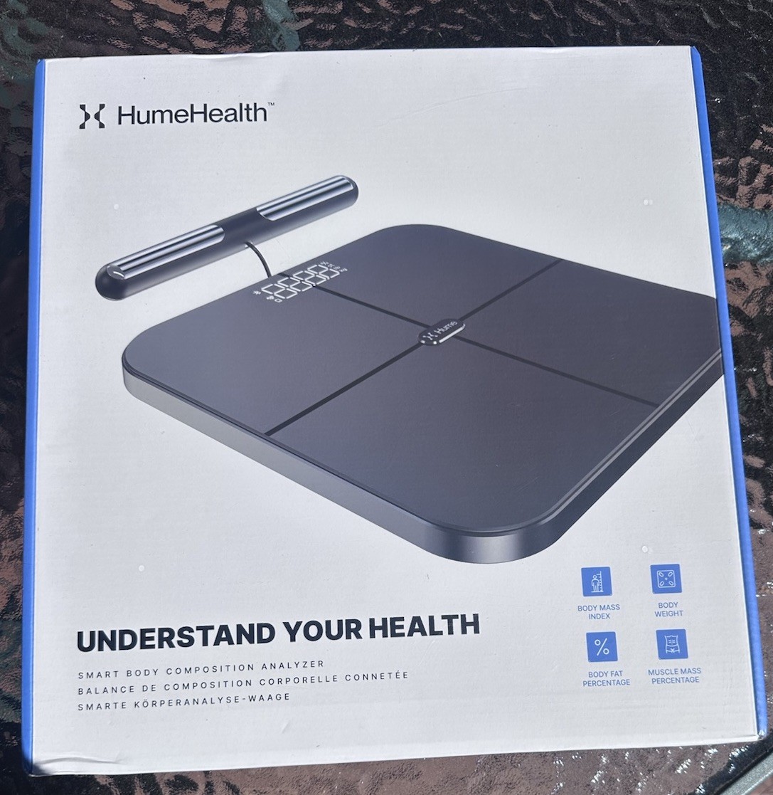 Hume Health Body Pod Scale Health Monitoring Smart Composition Analyzer SEALED