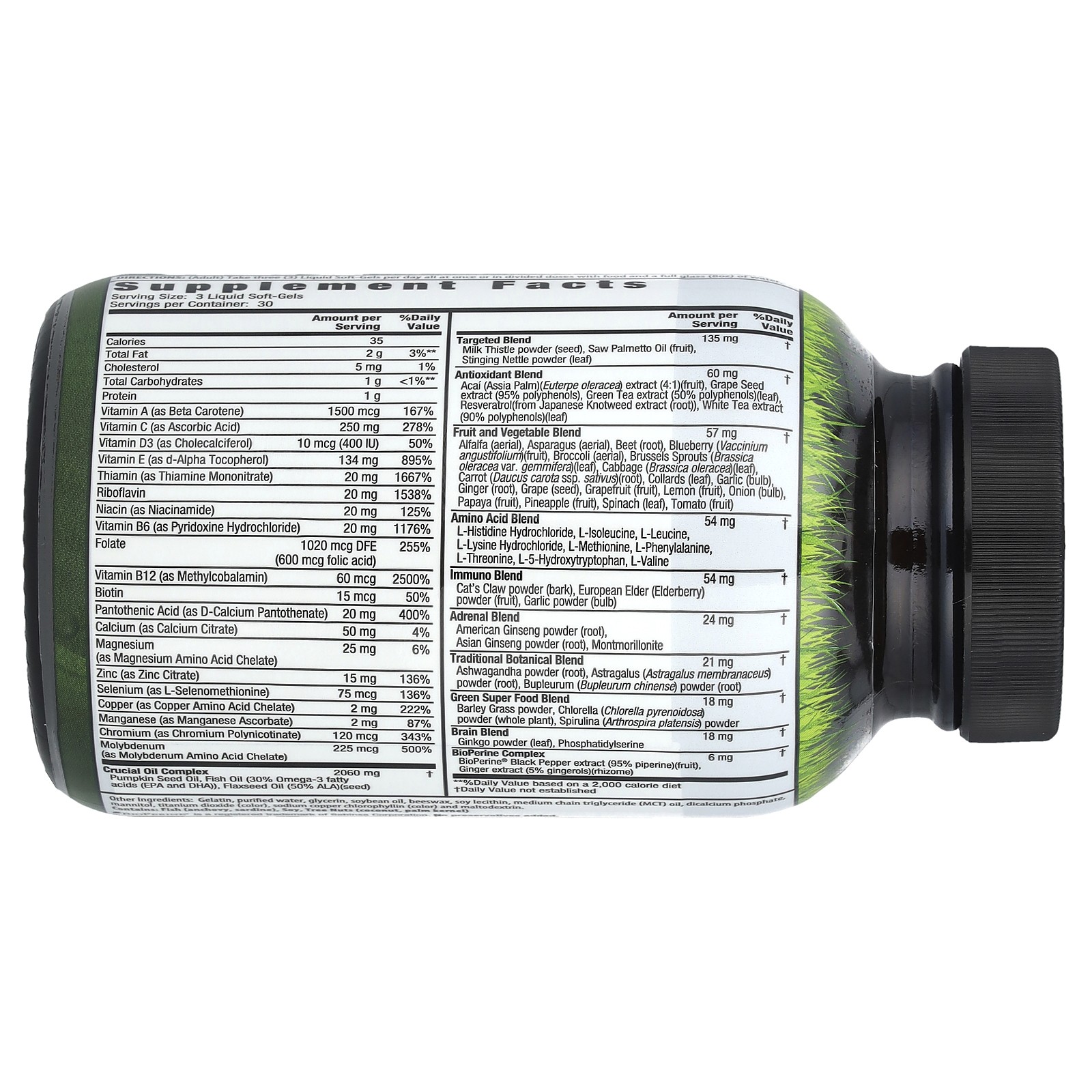 Men’s Living Green Liquid-Gel Multi®, 90 Liquid Soft-Gels