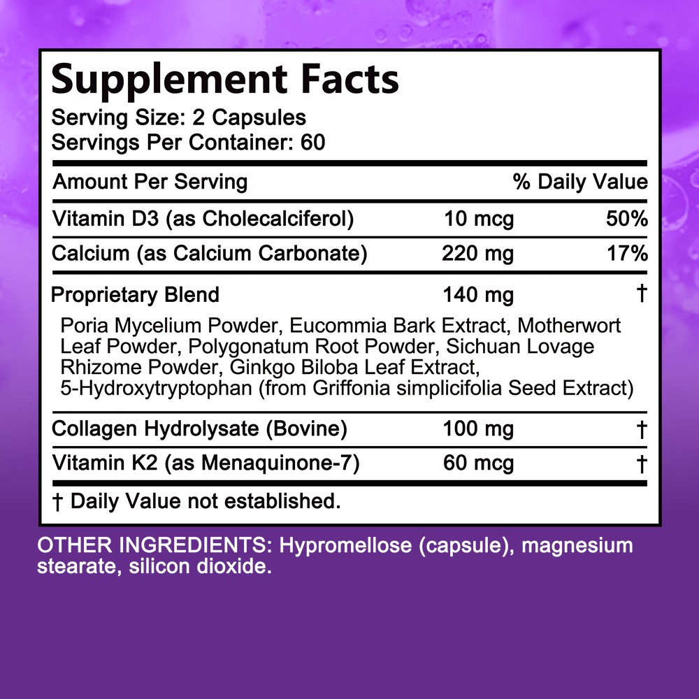 Premium Growth Enhancer For Kids 10+ & Adults Bone Health &Strength 120 Capsules