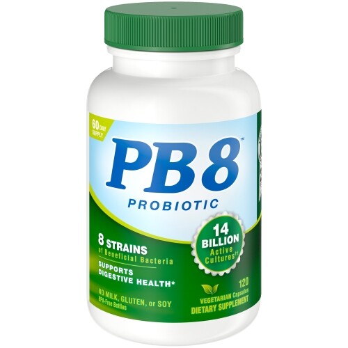 Nutrition Now PB 8 Pro-Biotic Vegetarian Supplement, 120 Count each