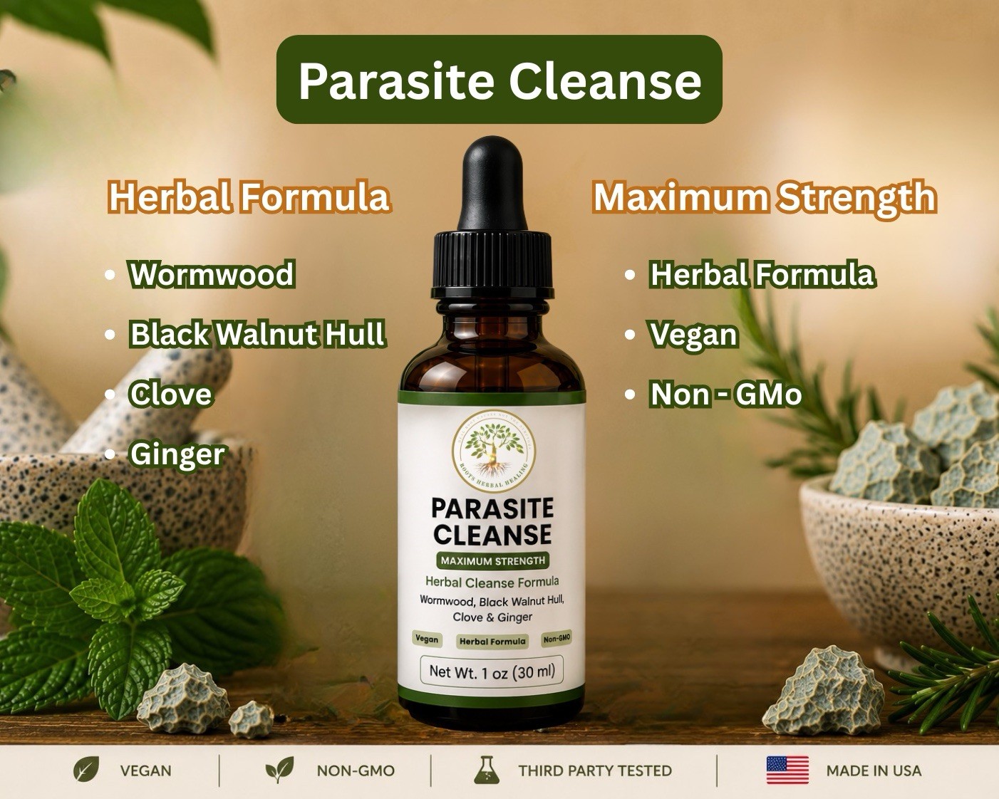 Parasite Cleanse | Maximum Strength Herbal Detox
