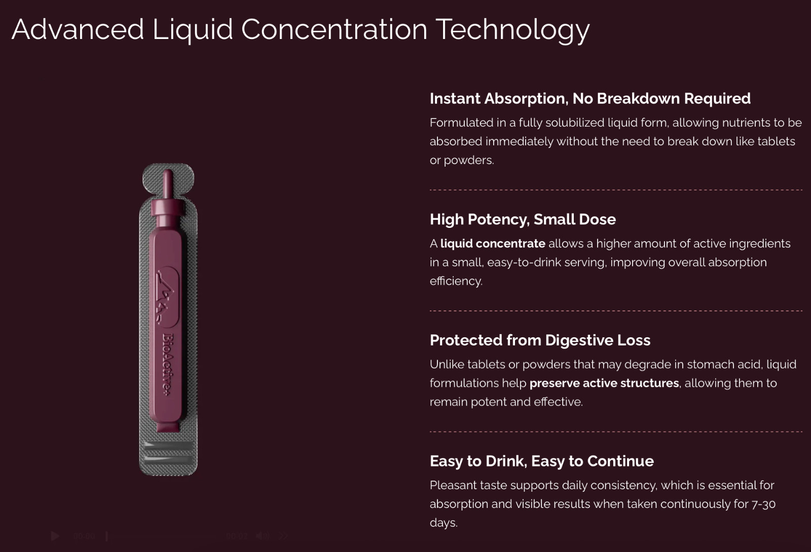 BioActive+ Concentrated Liquid Collagen 12g x 10 Pack