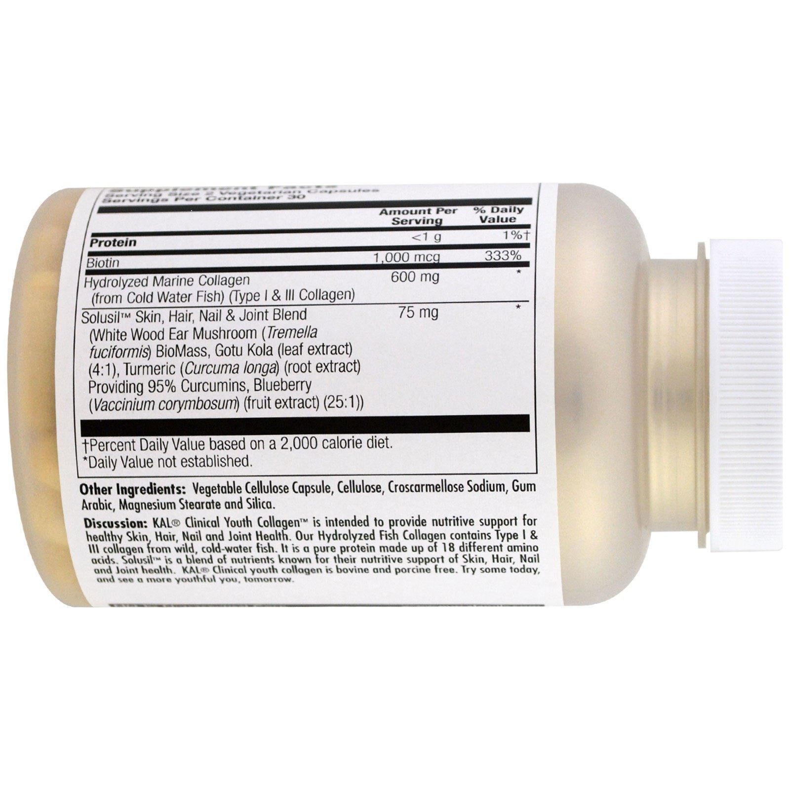 Clinical Youth Collagen, 60 VegCaps
