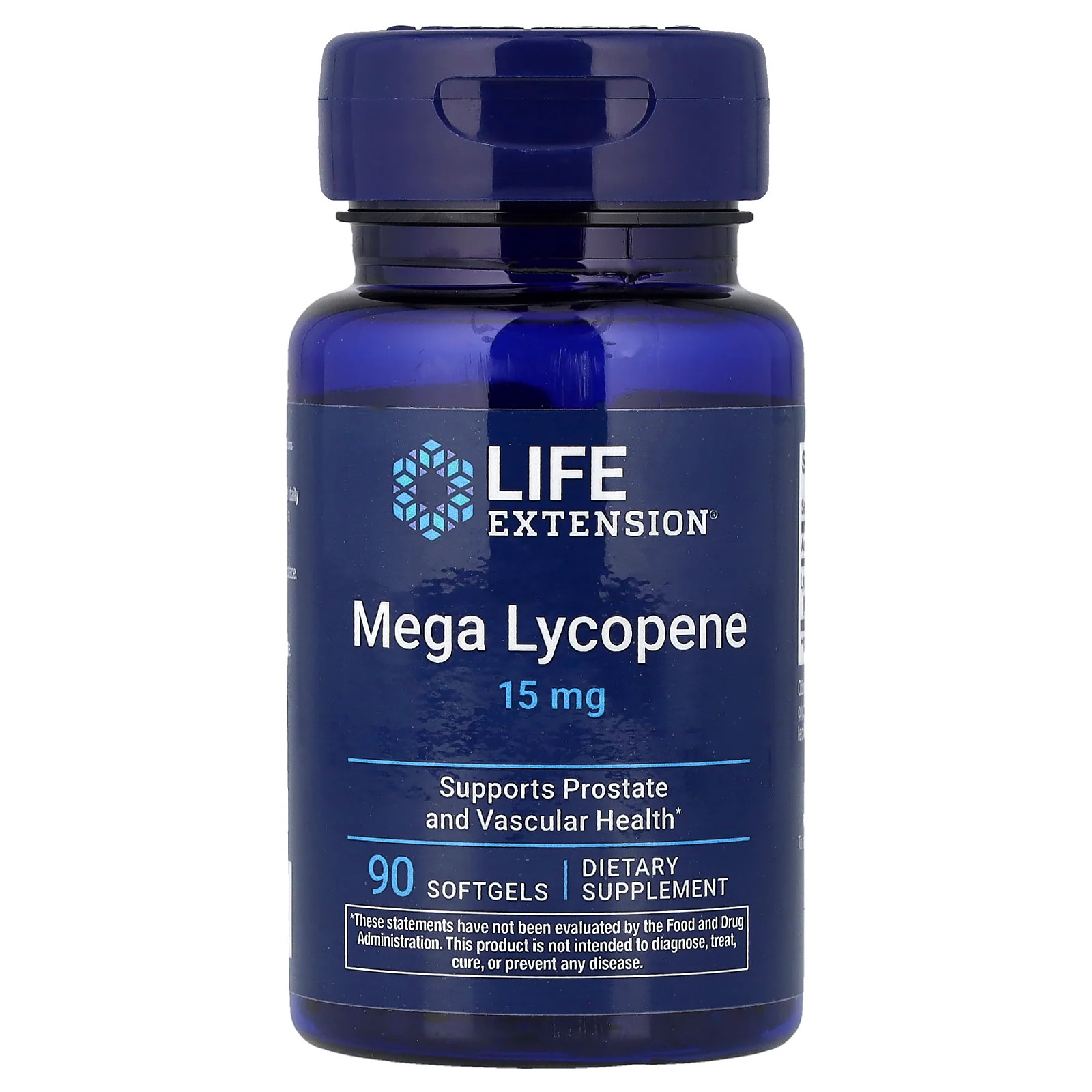 2 X Life Extension, Mega Lycopene, 15 mg, 90 Softgels