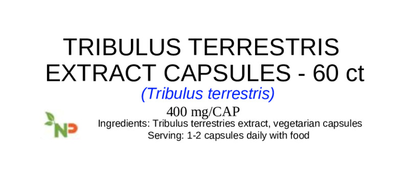 Tribulus Terrestris Testosterone Booster – Vegan Capsules