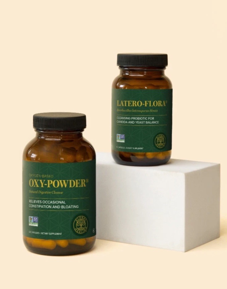 Global Healing Colon Cleanse 6 Day Program: Oxy-Powder & Latero-Flora Probiotic