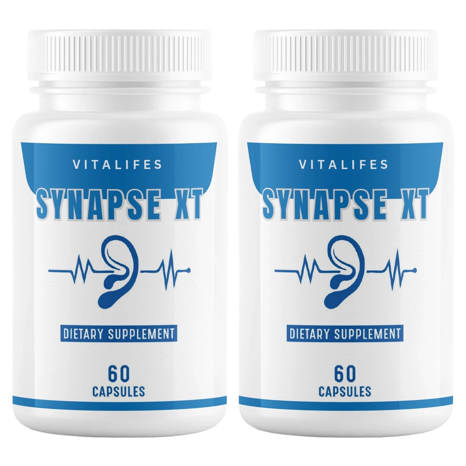 (2 Pack) Synapse XT Nootropic All Natural Brain Supplement SynapseXT 60 Capsules