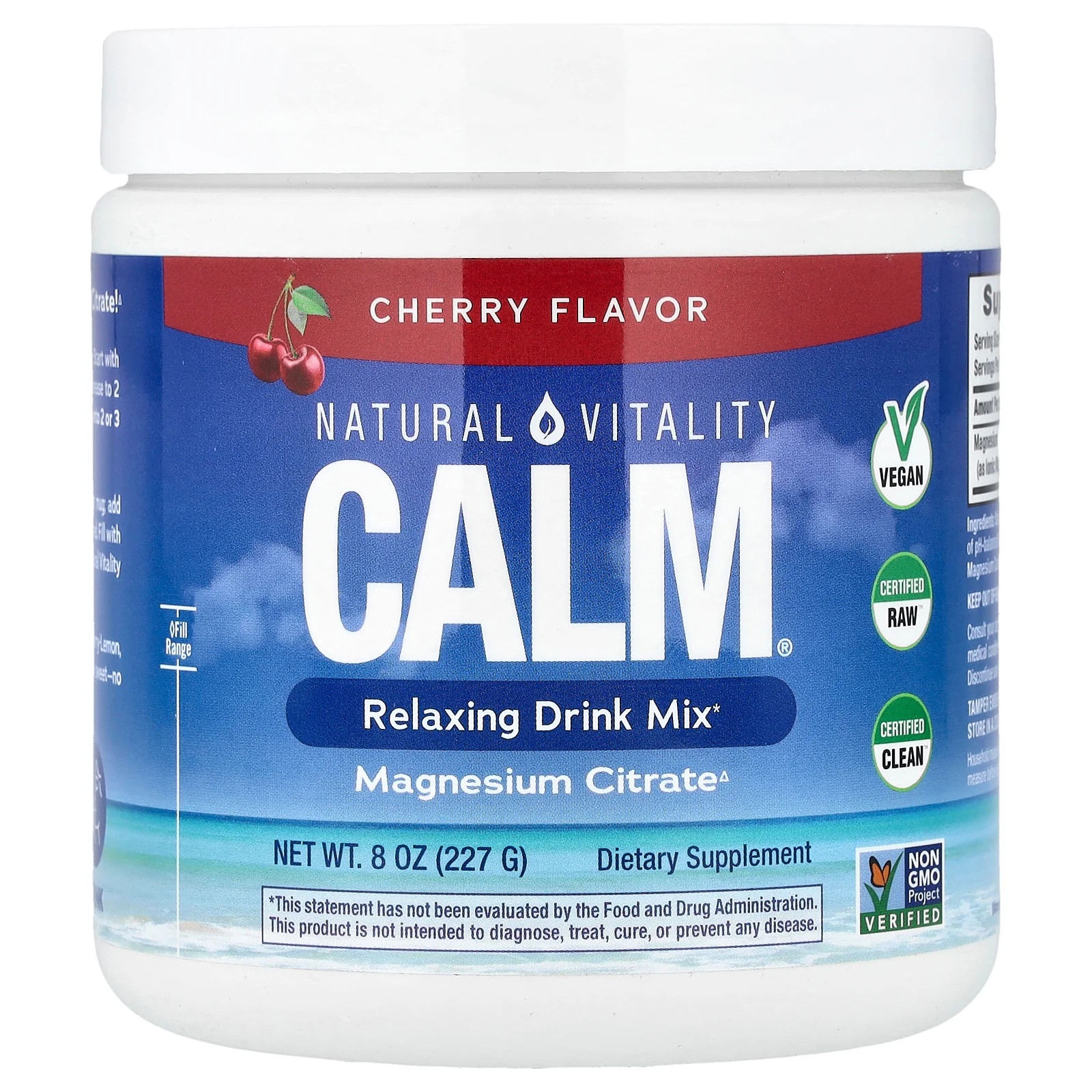 2 X Natural Vitality, CALM�, Relaxing Drink Mix, Cherry, 8 oz (227 g)