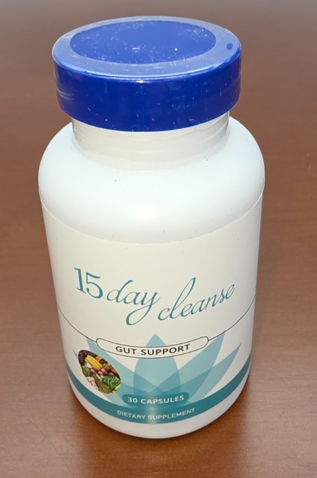 15-Day Cleanse – Gut and Colon Support | Caffeine-Free Advanced Formula – 03/26+