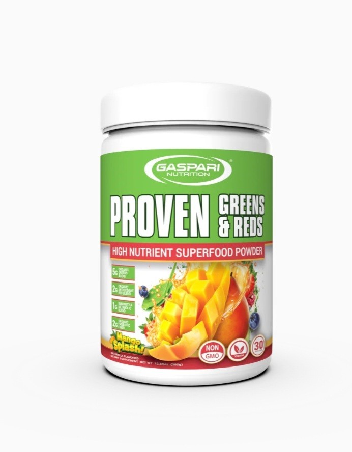 GASPARI NUTRITION Proven Greens & Reds High Nutrient Superfood Power Supplement