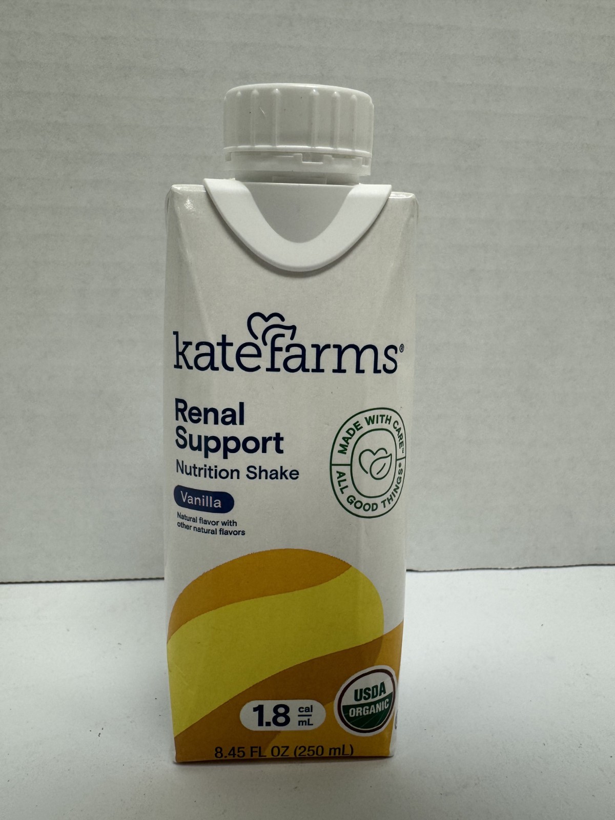 72 Pack KATE FARMS Organic Plant Based 1.8 Renal Support Vanilla 8.45 oz 9/2026